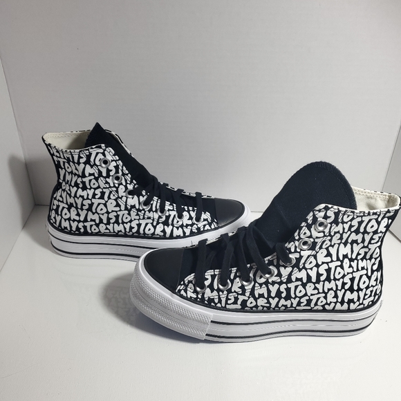 Converse CTAS Double Stack Lift Hi  " My Story"l - Picture 5 of 10